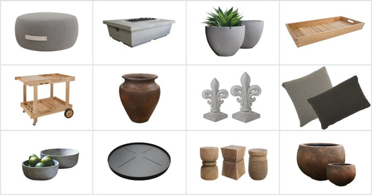 ADD A PERSONAL TOUCH WITH DECORATIVE AND FUNCTIONAL OUTDOOR ACCESSORIES