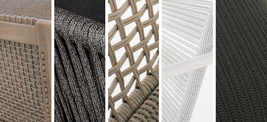 THE POSSIBILITIES ARE ENDLESS FOR OUTDOOR ROPE FURNITURE