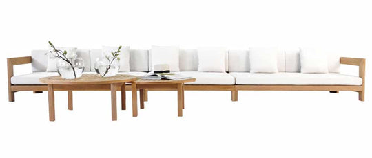 AMALFI GRADE-A TEAK DEEP SEATING COLLECTION: A COASTAL TRADITION