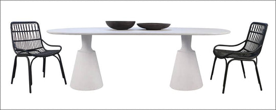 VIBING OFF OUR NEWEST OUTDOOR DINING TABLE